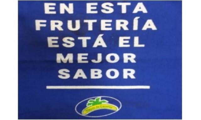 Cartel Platano de Canarias